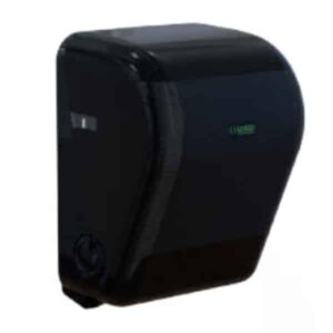 DISPENSADOR SECAMANOS AUTOCORTE ECOLUXE NEGRO