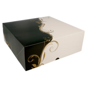CAJA TARTA CUADRADA 28X28X10CM 50U