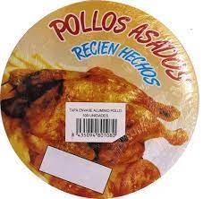 TAPA ENVASE POLLO 100U