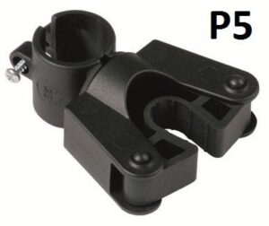 PINZA NEGRA CARRO SOPORTE MANGO