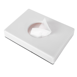 DISPENSADOR BOLSAS HIGIÉNICAS ABS BLANCO