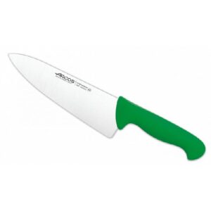 CUCHILLO COCINERO VERDE 20CM
