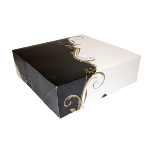 CAJA TARTA CUADRADA 32X32X10CM 50U