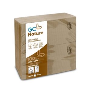 SERV. 30X40 2C NATURE GC PLEG 1/6 20X150U CAJA