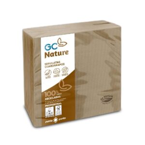 SERV. 40X40 2C NATURE GC P 20X100U CAJA