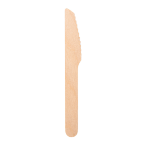 CUCHILLO MADERA 14CM 100U