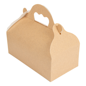 CAJA PASTELERÍA CON ASA THEPACK 10X18X7CM 50U