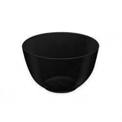 BOL REDONDO NEGRO 130ML 25U