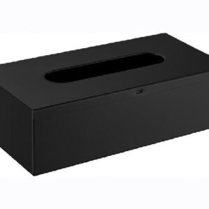 DISPENSADOR FACIALES INOX NEGRO