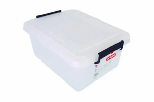 CUBETA ALIMENTARIA APILABLE TAPA ARAVEN 40L
