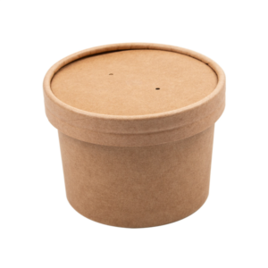 TARRINA + TAPA KRAFT 240ML 25U