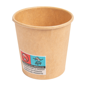 VASO CARTÓN KRAFT 8OZ GP 240ML 50U