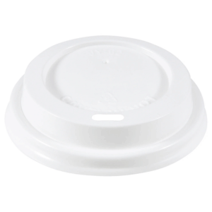 TAPA VASO TRAVEL 7OZ  BLANCA 100U
