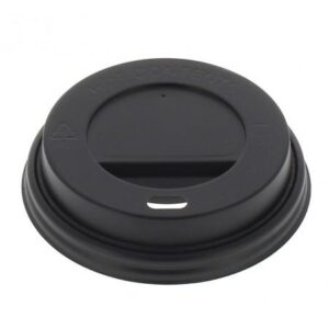 TAPA VASO TRAVEL 7OZ NEGRA 1000U