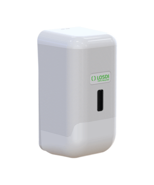DISPENSADOR GEL CARGA ECOLUXE ESPUMA SENSOR BCO