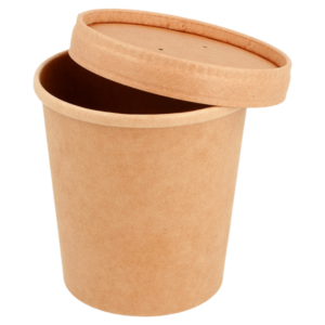 TARRINA + TAPA KRAFT 480ML 250U CAJA
