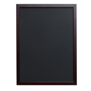 PIZARRA MURAL MARCO MADERA NEGRO 45X60CM