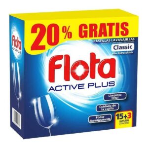 LAVAVAJILLAS FLOTA PASTILLA 15+3U