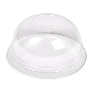 TAPA VASO CÚPULA PLA S/AGUJERO Ø8,5CM 50U