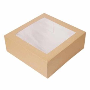 CAJA VENTANA THEPACK 16X16X8CM 50U