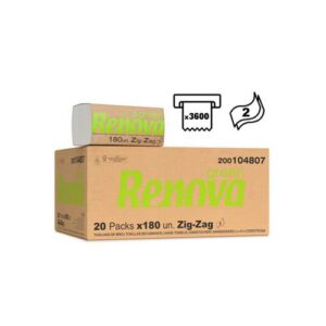 TOALLETA 2C RENOVA ECO 20X180U