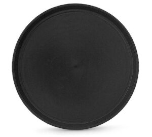 BANDEJA CAMARERO ANTIDESLIZANTE NEGRA 40,5CM