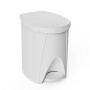 PAPELERA C/PEDAL Y CUBO PLASTIKEN BCA. 7L