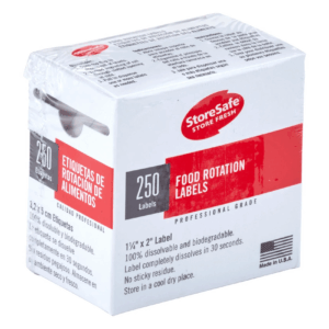 ETIQUETA ADHESIVA CONGELADO DISOLUBLE 3X5CM 250U