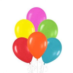 GLOBOS COLORES 25U