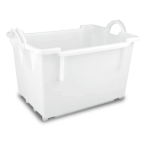 CUBETA ALIMENTARIA APILABLE C/ASAS BCA. 60L