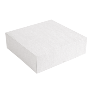 CAJA PASTELERÍA BLANCA 16X16X8CM 50U
