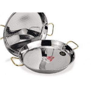 PAELLERA 10 RACIONES INOX 42CM