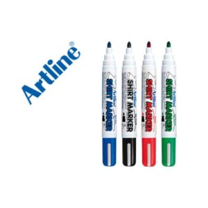 KIT ROTULADOR TEXTIL NEGRO-ROJO-AZUL-VERDE
