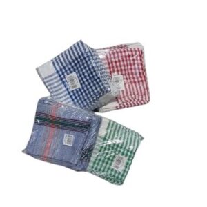 PAÑO RIZO ECO CUADROS 12U