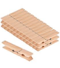PINZA ROPA MADERA 24U