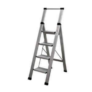 ESCALERA ALUMINIO 4 PELDAÑOS ANCHO