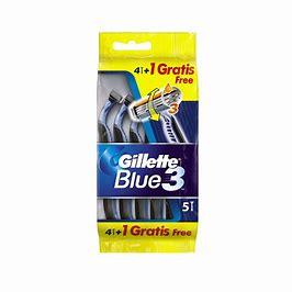 MAQUINILLA AFEITAR GILLETE BLUE III 4+1U