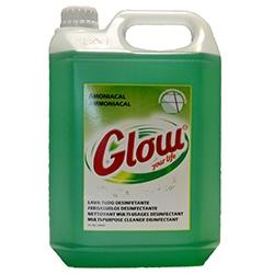 LIMPIADOR MULTIUSOS GLOW AMONIACAL 5L
