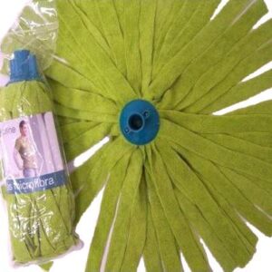 FREGONA MICROFIBRA TIRAS VERDE CISNE