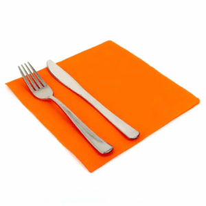 SERV. 40X40 2C NARANJA SN P 50U