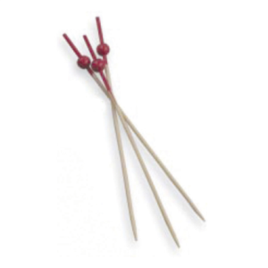 PICKS BOLA ROJA 9CM 100U