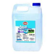 AGUA DESTILADA PQS 5L