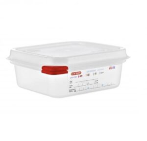 ENVASE HERMÉTICO ARAVEN GN 1/6 1,1L