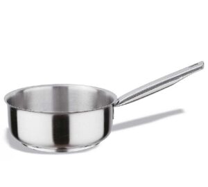 CAZO RECTO BAJO INOX 24CM