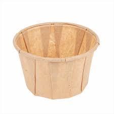 TARRINA PAPEL PLISADA KRAFT 60ML 250U