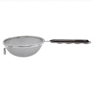 COLADOR MEDIA BOLA M/POLIET. INOX 20CM