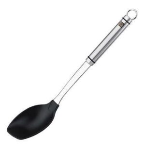 CUCHARA SERVIR NYLON MANGO INOX 33CM