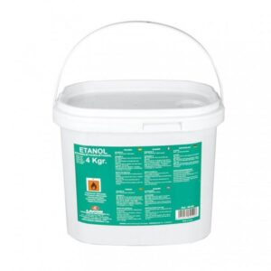 CUBO GEL COMBUSTIBLE ETANOL 4KG