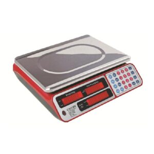 BÁSCULA DIGITAL COCINA ROJA 30KG