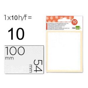 ETIQUETA ADHESIVA 54X100MM 1HX10U
